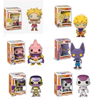 ฟิกเกอร์ Funko Pop Dragon Ball Goku Vegeta Uubu Majin Trunks Freeza ของเล่น สําหรับเก็บสะสม ของขวัญ