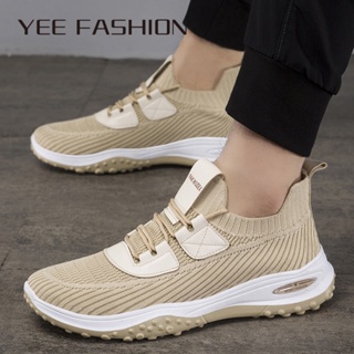 YEE Fashion  รองเท้า ผ้าใบผู้ชาย ใส่สบาย สินค้ามาใหม่ แฟชั่น ธรรมดา เป็นที่นิยม ทำงานรองเท้าลำลอง 34z080806 Unique รุ่นใหม่ ทันสมัย สวยงาม D93D06L 37Z230910