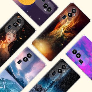 สําหรับ OPPO Reno10 Pro + เคส เพ้นท์ลาย บาง TPU นิ่ม ซิลิโคน เคส