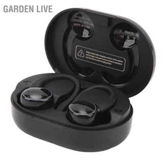  GARDEN LIVE หูฟังบลูทู ธ ตัดเสียงรบกวนสีดำที่เกี่ยวหูวิ่งกลางแจ้งหูฟังบลูทู เอียร์บัดหูฟังบลูทู