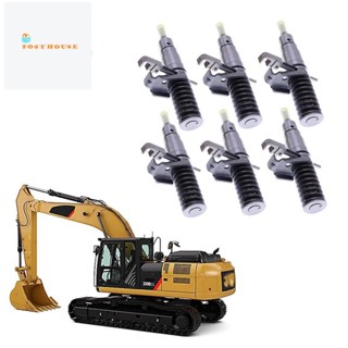 หัวฉีดน้ํามันเชื้อเพลิงรถยนต์ 127-8216 127-8205 0R-8682 สําหรับ Caterpillar 3114 3116 6 ชิ้น