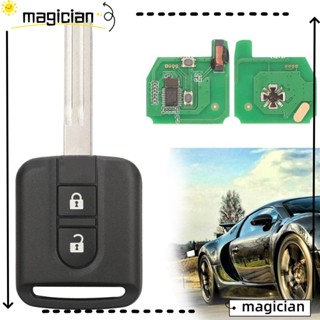 Mag กุญแจรีโมตรถยนต์ 5WK4876 818 433MHz 2 ปุ่ม สําหรับ Renault Maxity Nissan Qashqai Elgrand X-TRAIL Navara Micro K12