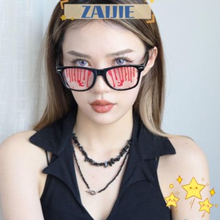 Zaijie24 แว่นตาคอสเพลย์ รูปค้างคาว สีดํา สําหรับปาร์ตี้ฮาโลวีน