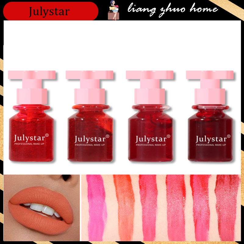 Julystar ลิปสติก เนื้อแมตต์ กันน้ํา ติดทนนาน