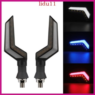 Lid ไฟเลี้ยว LED 12V กระพริบ สําหรับรถจักรยานยนต์ 1 คู่