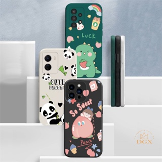 เคสซิลิโคนนิ่ม ลายพีช แพนด้า สําหรับ Infinix Note 12 G96 12 Pro Hot 20S Note 11 Smart 6 Smart 5 Hot 11S NFC Hot 11 Play 12 10Play 9 Play Hot 10S