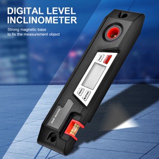 Maxpower Digital Angle Finder Gauge Bevel Box ไม้โปรแทรกเตอร์ Inclinometer Bubble Level Tool