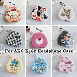 【พร้อมส่ง】เคสหูฟัง ลายการ์ตูน สําหรับ AKG K182 AKG K182