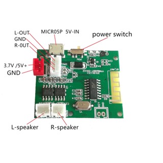 โปรโมชั่น โมดูลเครื่องขยายเสียงไร้สาย BT5.2 TWS 2 * 5W