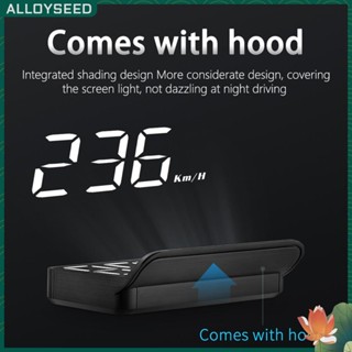 ✥เมล็ดพันธุ์อัลลอย✥【คุณภาพสูง】โปรเจคเตอร์อิเล็กทรอนิกส์ Hud OBD2 หน้าจอดิจิทัล มาตรวัดความเร็ว อุณหภูมิ กระจกหน้ารถยนต์
