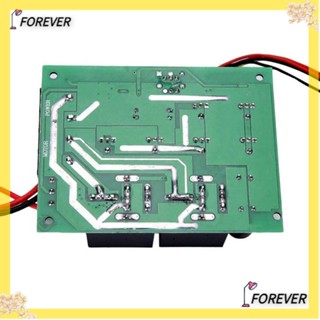 Forever โมดูลควบคุมความเร็วมอเตอร์ DC 9-50V สีเขียว 40A PWM พลาสติก ทองแดง