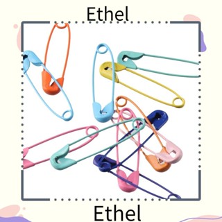 Ethel1 หมุดโลหะ คละสี สําหรับเย็บผ้า 100 ชิ้น สุ่มสี 100 ชิ้น