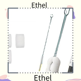 Ethel1 ชุดแปรงทําความสะอาดขวดน้ํา พลาสติก โพลีโพรพีลีน ด้ามจับยาว ทนทาน อเนกประสงค์ 6 ชิ้น