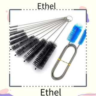 Ethel1 ชุดแปรงไนล่อน ทําความสะอาดท่อระบายน้ํา 61 นิ้ว 10 ชิ้น