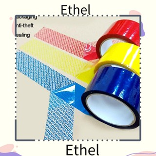 Ethel1 เทปสติกเกอร์ซีล ความหนืดสูง เพื่อความปลอดภัย