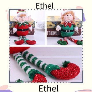 Ethel1 ตุ๊กตาเอลฟ์ขา ขนาดใหญ่ สําหรับตกแต่งบ้าน ปาร์ตี้คริสต์มาส