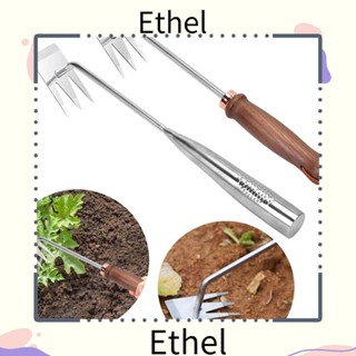 Ethel1 อุปกรณ์กําจัดวัชพืช ดอกแดนดิไลออน สเตนเลส แบบพกพา สําหรับสวน