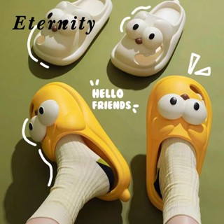 Eternity รองเท้าหัวโต รองเท้าแตะผู้หญิง น่ารักหนาพื้นลื่น อาบน้ำในห้องน้ำ  33z080302