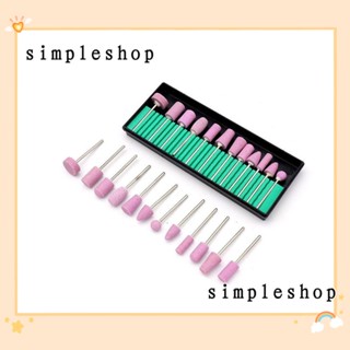 Simple หินเจียรเซรามิก สีชมพู สําหรับเครื่องเจียร 12 ชิ้น