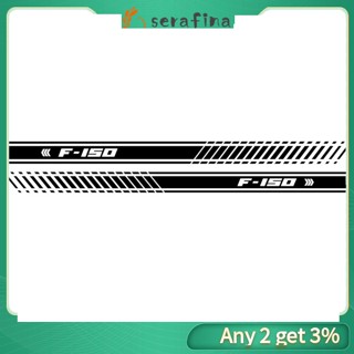 Rf สติกเกอร์ลายทาง สําหรับตกแต่งประตูรถยนต์ 2 ชิ้น D-1289