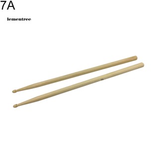 &lt;lementree&gt; ไม้ตีกลอง ไม้เมเปิ้ล 5A 7A น้ําหนักเบา อุปกรณ์เสริม 1 คู่