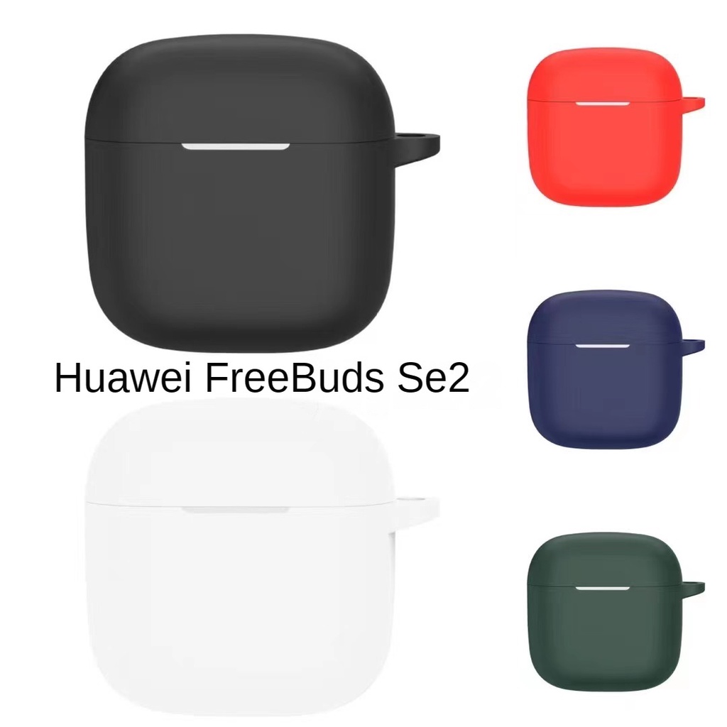 Huawei FreeBuds Se 2 เคสซิลิโคน สีพื้น ชุดหูฟังบลูทูธ กันกระแทก เคสป้องกัน