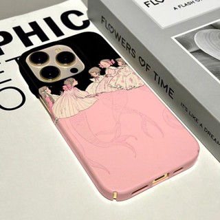 เคสโทรศัพท์มือถือแบบแข็ง ลายเจ้าหญิงนางเงือก สําหรับ iPhone 13promax QYJS 14Pro 12 11 xr 8 13promax 11 14 xr 12pro