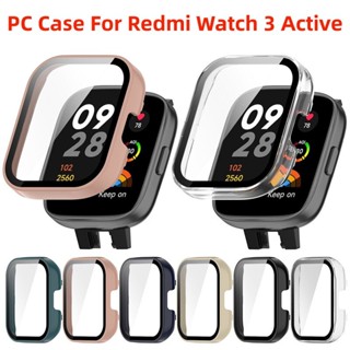 เคส PC แบบแข็ง สําหรับ Redmi Watch 3 กันชนหน้าจอ แบบเต็ม สําหรับ Xiaomi Redmi Watch 3 Active Lite