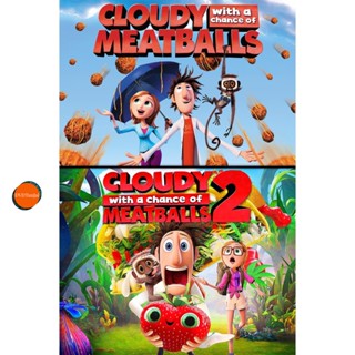 หนังแผ่น Bluray Cloudy With A Chance Of Meatballs มหัศจรรย์ลูกชิ้นตกทะลุมิติ ภาค 1-2 Bluray Master เสียงไทย (เสียง ไทย/อ