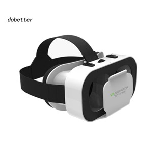 &lt;Dobetter&gt; กล่องแว่นตา VR 3D 47-6 นิ้ว แบบพกพา สําหรับดูหนัง หมวกกันน็อค