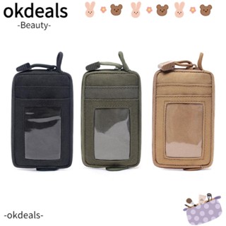 Okdeals กระเป๋าใส่เหรียญ แบบพกพา ขนาดเล็ก ชุดเดินทางกลางแจ้ง