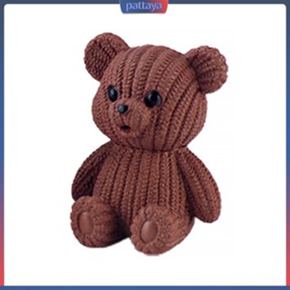 {pattaya} จี้หมีนั่ง น่ารัก ขนาดเล็ก สําหรับชั้นวางของ