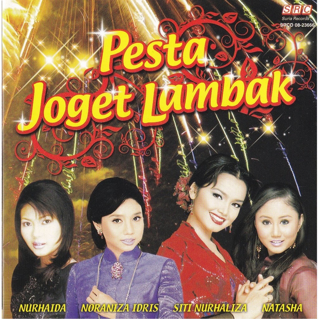 Pesta Joget Lambak CD Siti Nurhaliza Noraniza Idris Nurhaida Natasha ใหม่และปิดผนึก