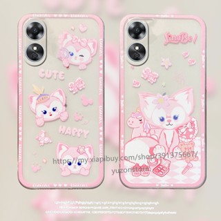 พร้อมส่ง เคสโทรศัพท์มือถือแบบนิ่ม TPU กันกระแทก ลายการ์ตูน สําหรับ OPPO A58 4G เคส Phone Case