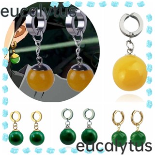 Eucalytus1 ต่างหูสตั๊ด จี้คอสเพลย์ อนิเมะ Potara DIY สําหรับผู้ชาย