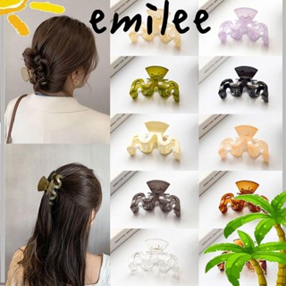 EMILEE กิ๊บติดผมหางม้า รูปตัว M เครื่องประดับ สําหรับผู้หญิง จํานวน 2 ชิ้น