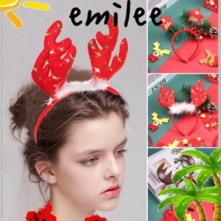 Emilee ที่คาดผมคอสเพลย์ ลายการ์ตูนกวางน่ารัก แฟชั่นใหม่ สําหรับปาร์ตี้คริสต์มาส