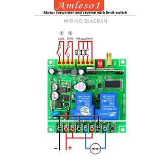 [Amleso1] สวิตช์ปั๊มน้ํารีโมตคอนโทรล สําหรับประตูชัตเตอร์ โคมไฟบ้าน