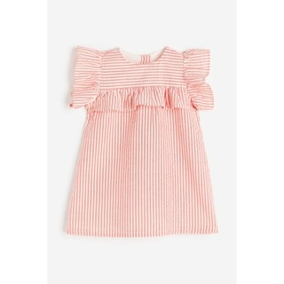 H&amp;M  Girl Frill-trimmed cotton dress 1142342_1