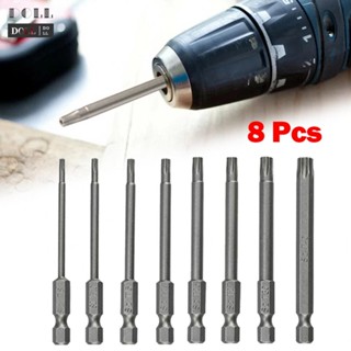 ⭐24H SHIPING ⭐Bit T8 - T40 Torx Head Wear-Resisting 6.35mm / 1/4 Inch 60HRC Hardness