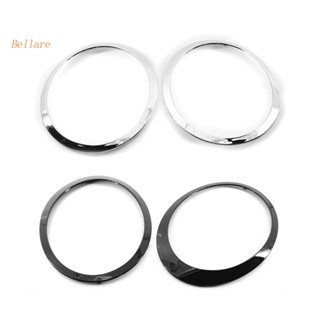 ฝาครอบไฟหน้ารถยนต์ 2 ชิ้น สําหรับ BMW Mini R55 07-15 [Bellare.th]