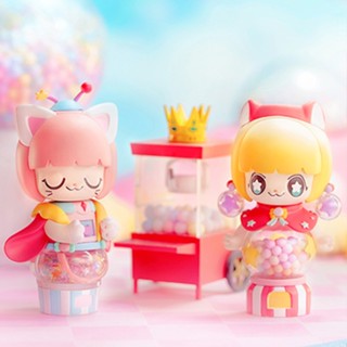 【ของแท้】ชุดกล่องสุ่ม Kimmy &amp; Miki candy land series 52toys 6