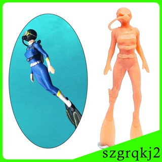 [Szgrqkj2] โมเดลฟิกเกอร์ 1/64 Diver Figures สําหรับตกแต่ง