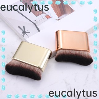 Eucalytus1 แปรงแต่งหน้า อเนกประสงค์ แบบพกพา ทําความสะอาดง่าย สําหรับแต่งหน้า ลงรองพื้น