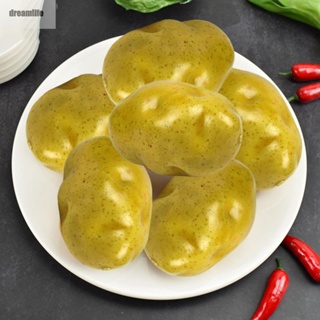 【DREAMLIFE】Artificial Potato Foam Home Table Decor Lifelike Color Photography Props