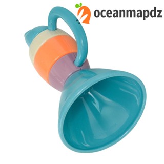 Oceanmapdz เครื่องดนตรีนกหวีดอัจฉริยะ ความจุปอด สีฟ้า ของเล่นเสริมพัฒนาการ สําหรับเด็ก 3-6 ปี