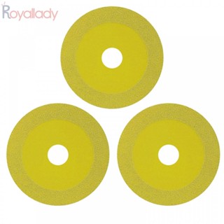 #ROYALLADY#Glass ใบเลื่อยตัดเพชร แบบบางพิเศษ 4 ชิ้น