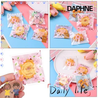 Daphne ถุงขนม OPP 7x7 ซม. 100 ชิ้น