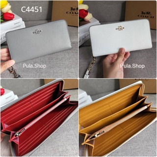 กระเป๋าสตางค์ใบยาว C4451 LONG ZIP AROUND WALLET 005