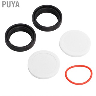 Puya Front  Dust Boot Set  Damper Oil Sealing Rings Rubber Simple Disassembly Durable Reliable Prevent Leakage for Outdoor Cycling